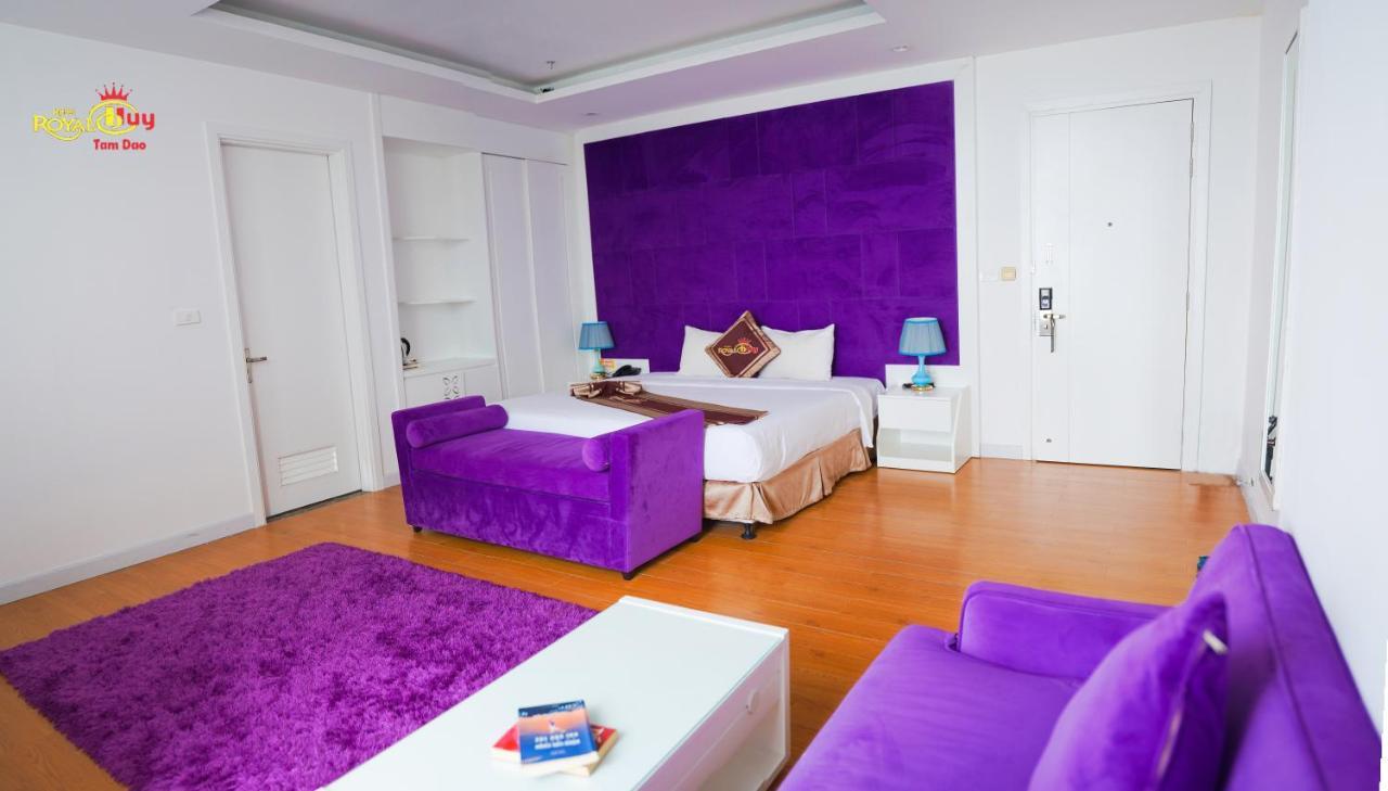 Royal Huy Hotel Tam Ðảo Exterior foto